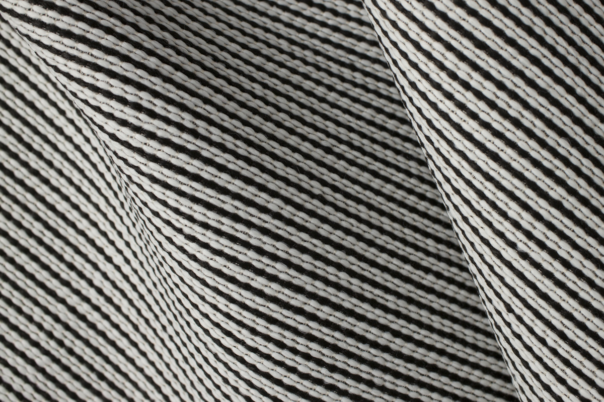C&C Milano Fabrics | 196072 SAILOR Black/White 60% Polypropylene 40% ...